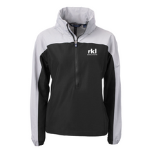 Load image into Gallery viewer, Women&#39;s Anorak Quarter Zip Rain Jacket