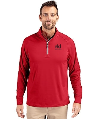 Mens Quarter Zip Pullover