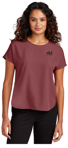 Mercer+Mettle™ Women's Stretch Crepe Crew
