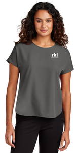 Mercer+Mettle™ Women's Stretch Crepe Crew